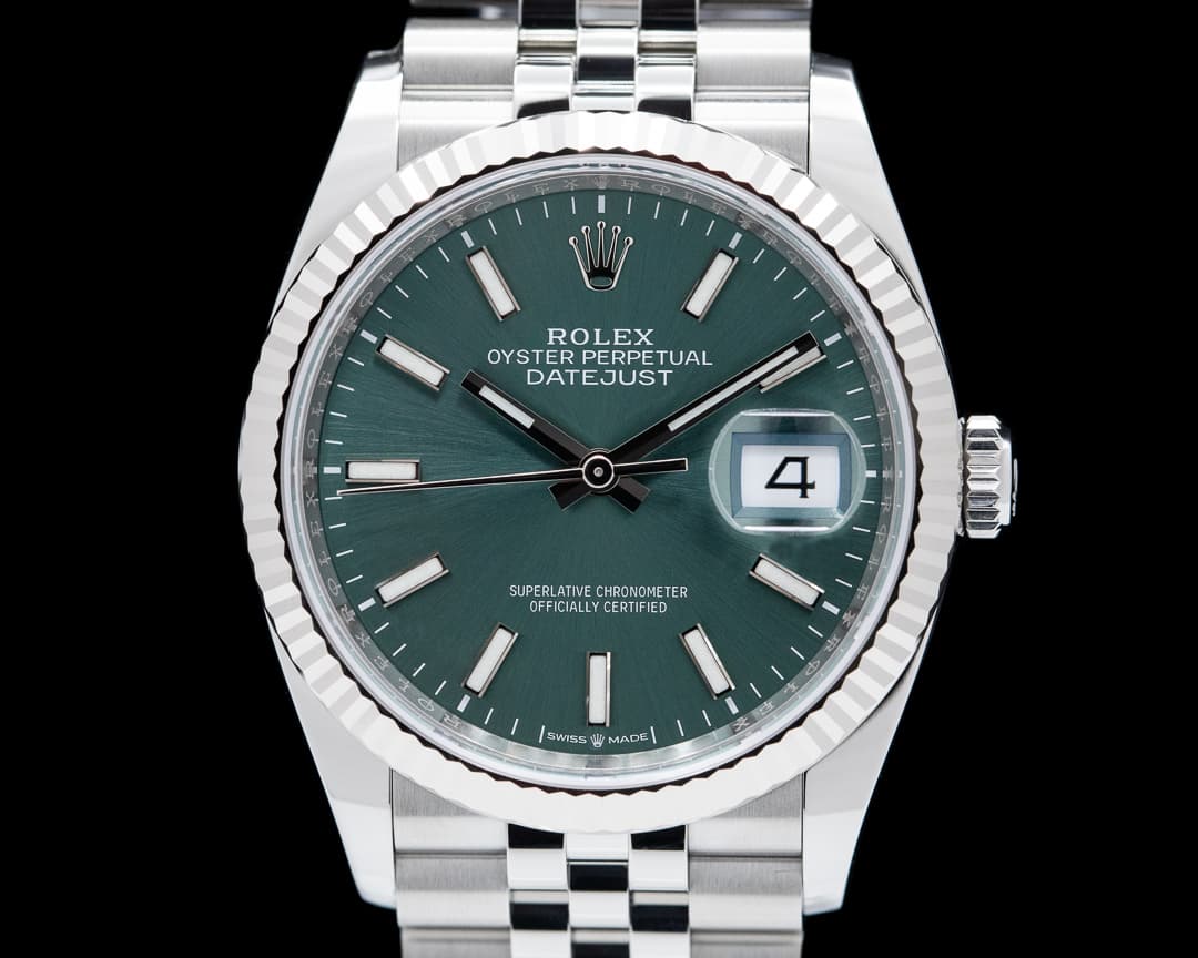 Rolex Datejust "Mint" Stick Dial / Jubilee Bracelet 2022 Unworn