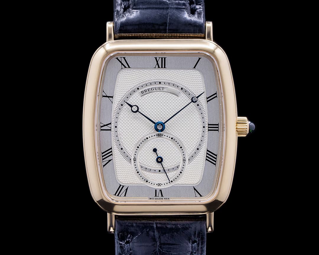 Breguet Tonneau Manual Wind 18K Yellow Gold