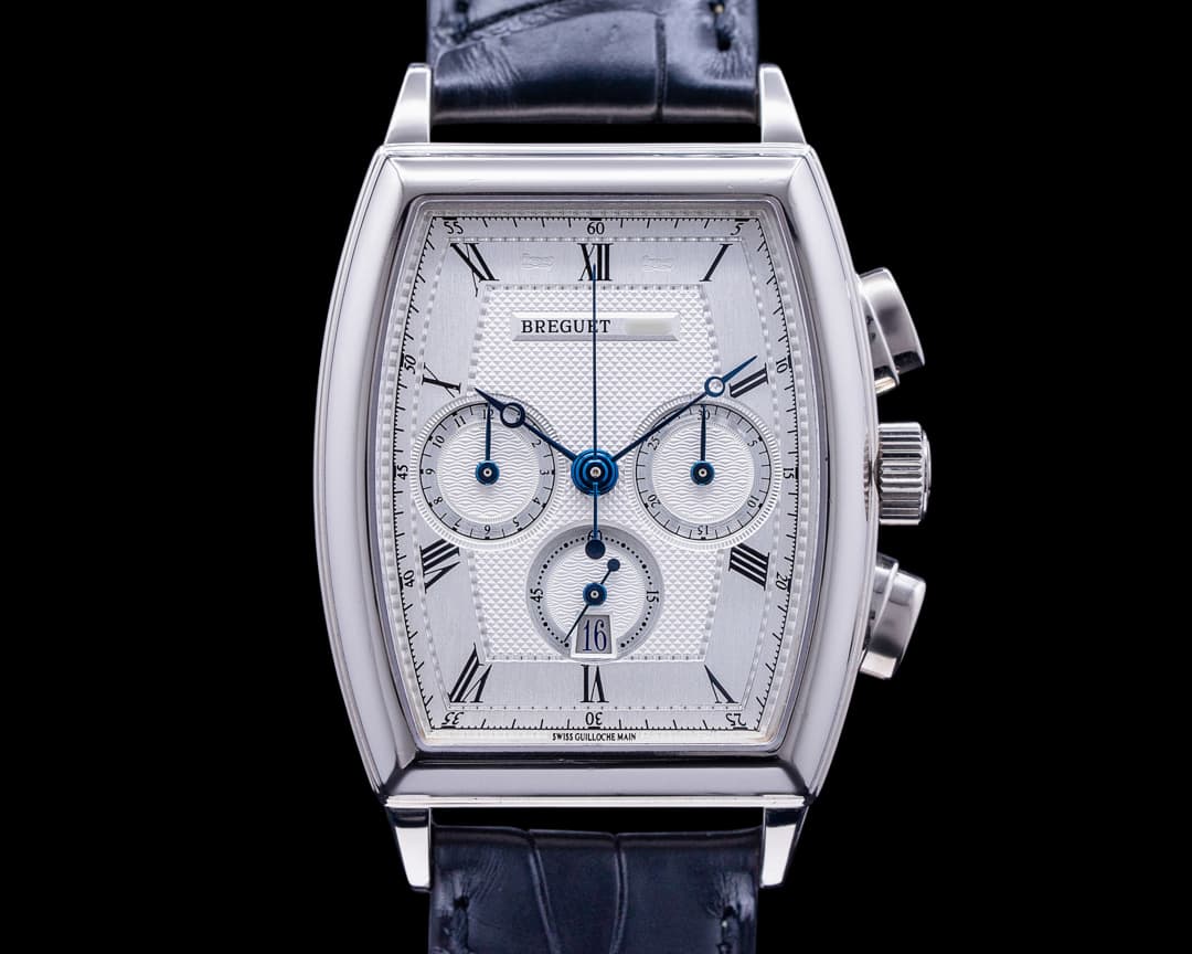 Breguet Heritage Chronograph 18K White Gold 