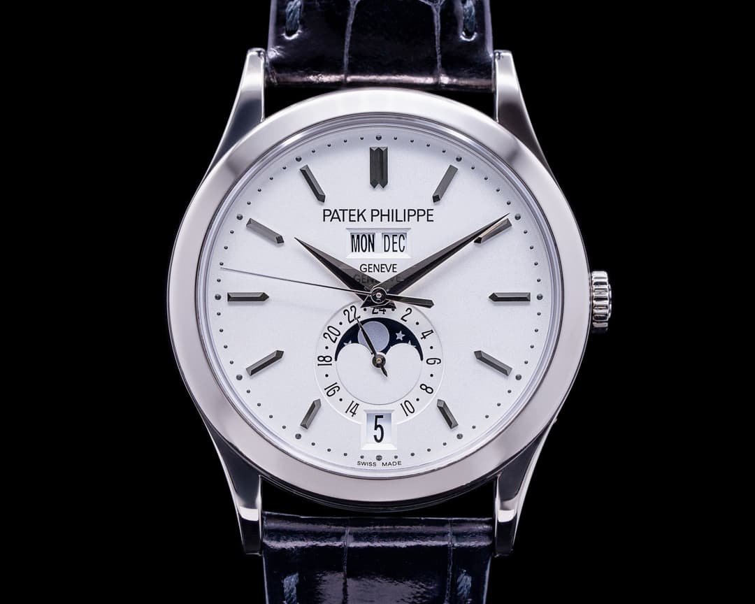 Patek Philippe Annual Calendar 5396G Silver Dial 18K White Gold