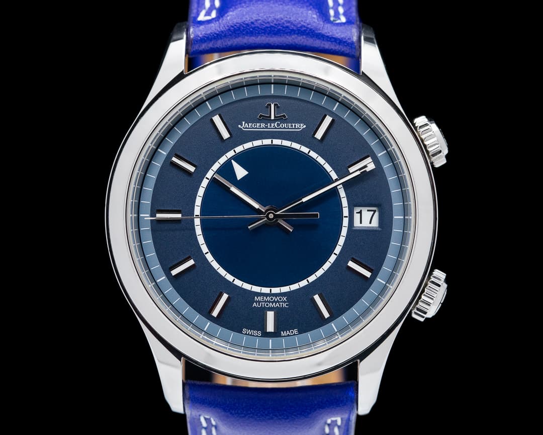 Jaeger LeCoultre Master Memovox SS Boutique Edition BLUE Dial