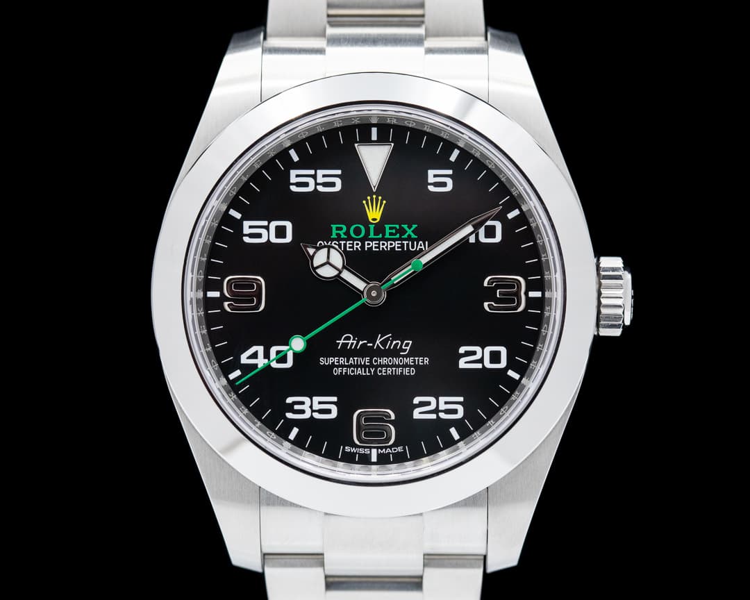 Rolex Air King 116900 Black Dial SS