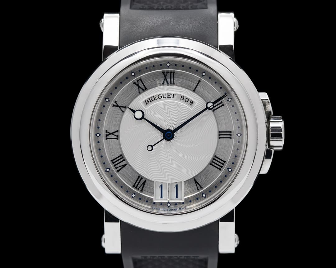 Breguet Marine Big Date SS / Rubber