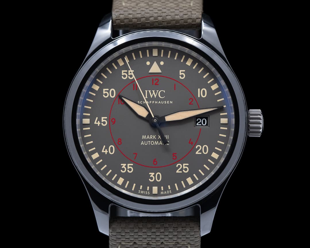 IWC TOP GUN Miramar Mark XVIII Ceramic / Anthracite Dial 