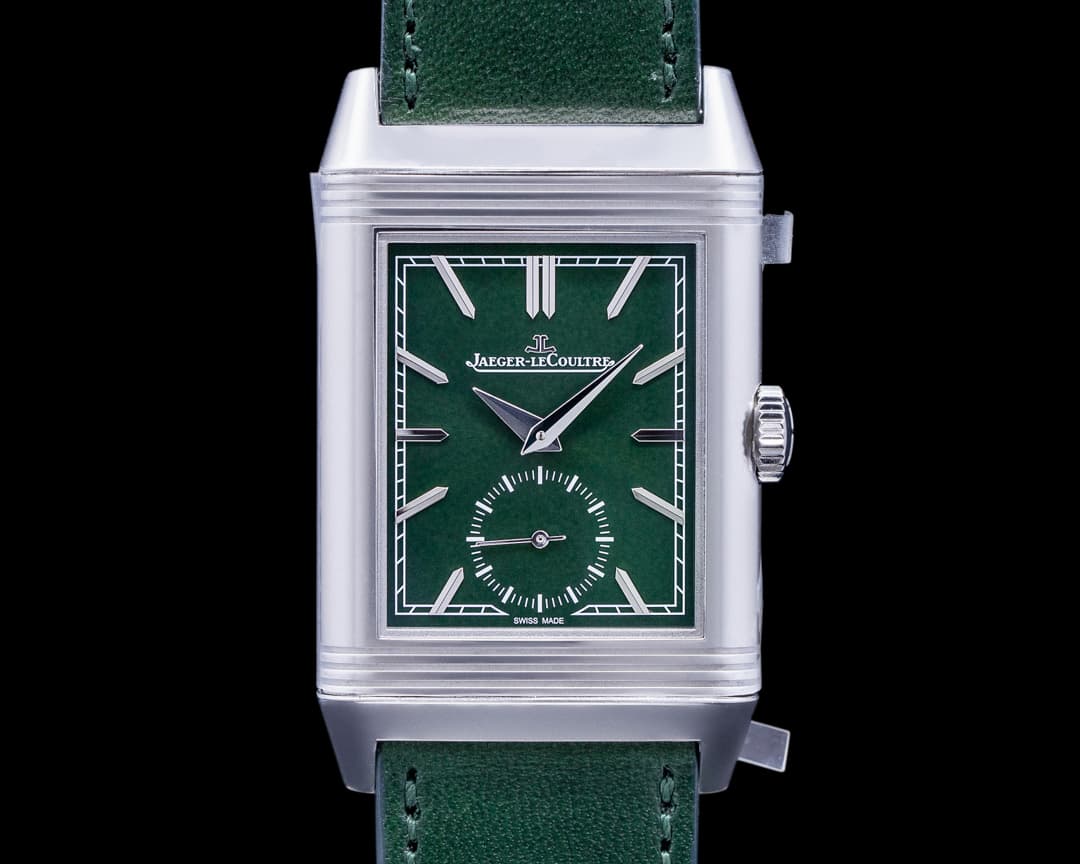 Jaeger LeCoultre Reverso Tribute Small Seconds Green UNWORN STICKERED
