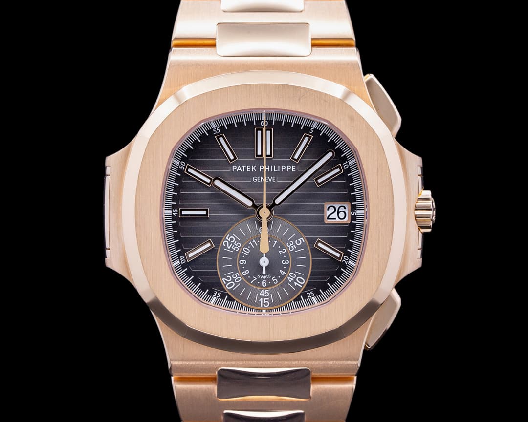 Patek Philippe Nautilus 5980/1R Chronograph 18K Rose Gold
