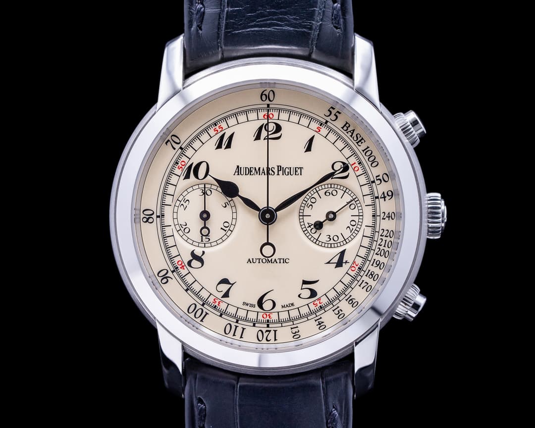 Audemars Piguet Jules Audemars Chronograph 18K White Gold 