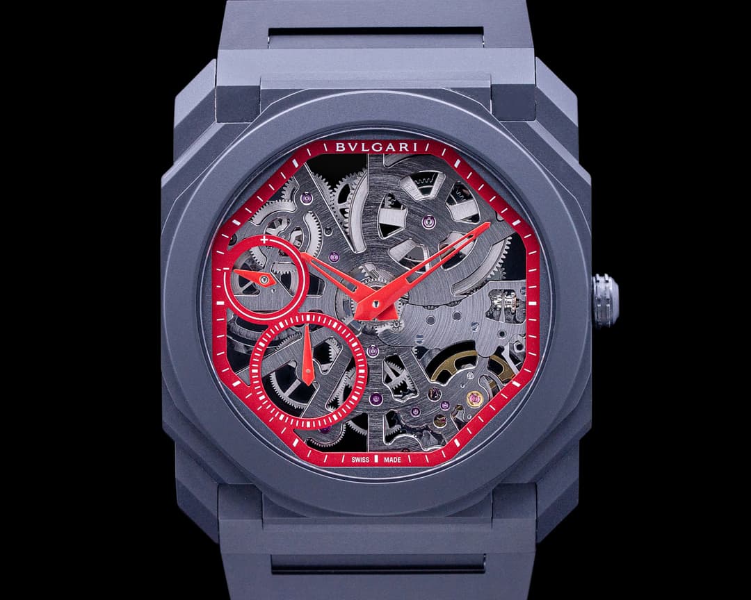Bulgari Octo Finissimo Skeleton Red Limited Edition Ceramic