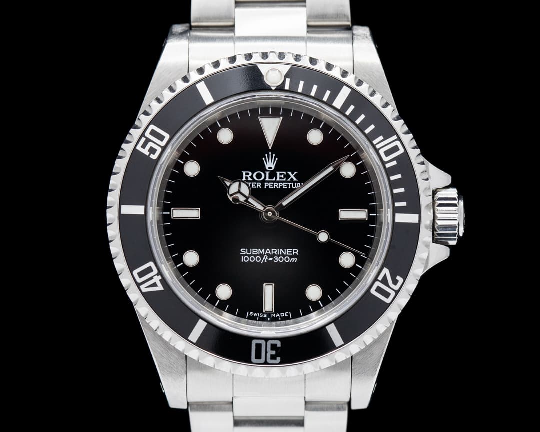 Rolex Submariner 14060 No Date SS 2 line