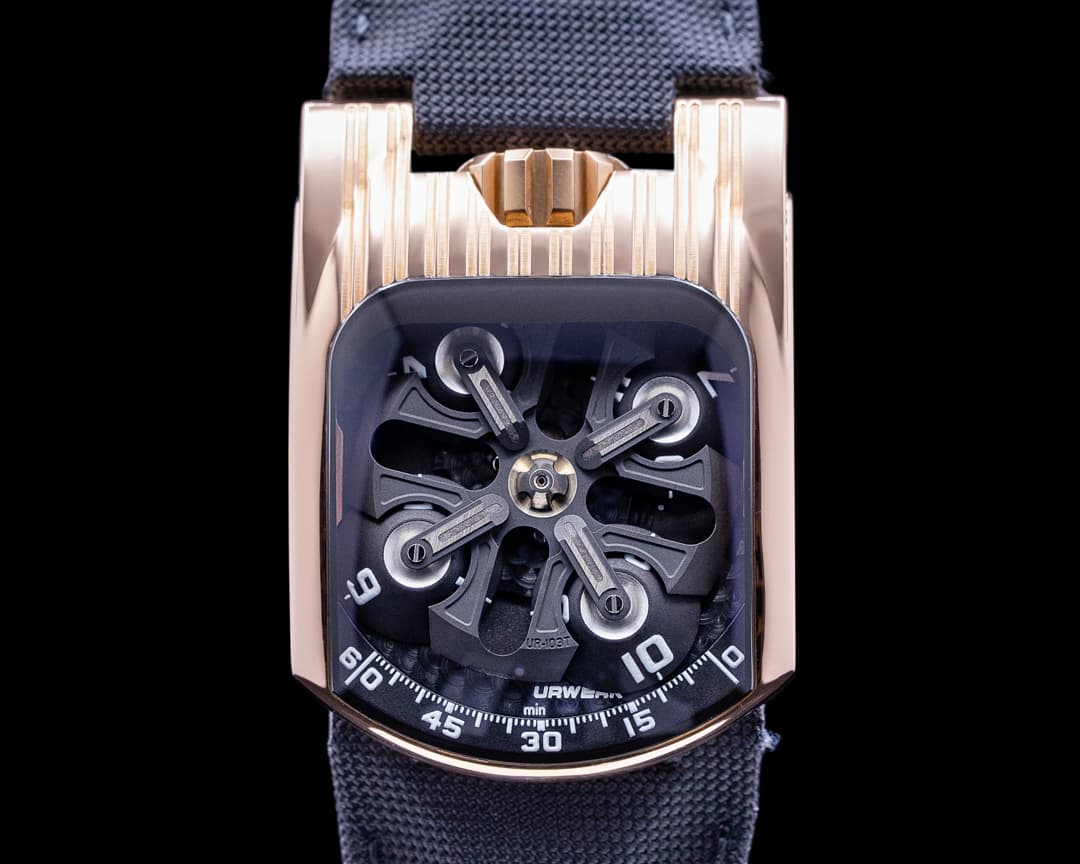 URWERK 103T Tarantula Manual Wind 18k Rose Gold 