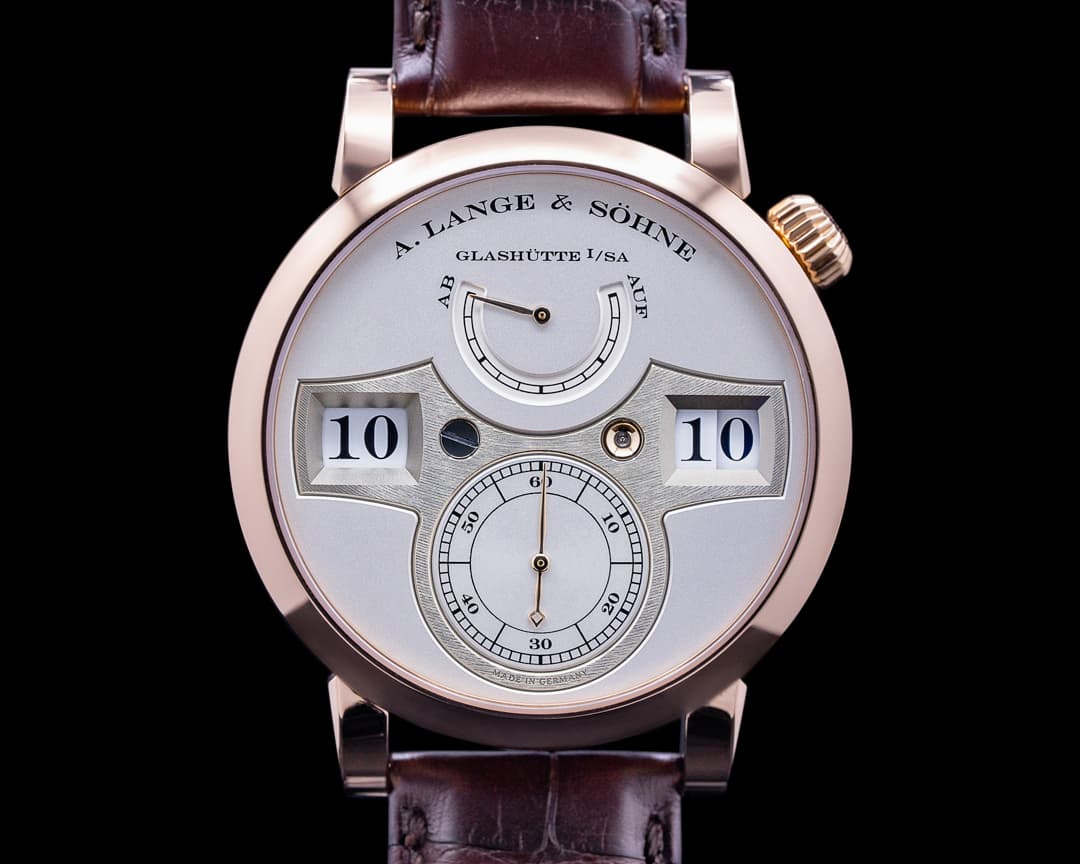 A. Lange and Sohne Zeitwerk 140.032 18K Rose Gold