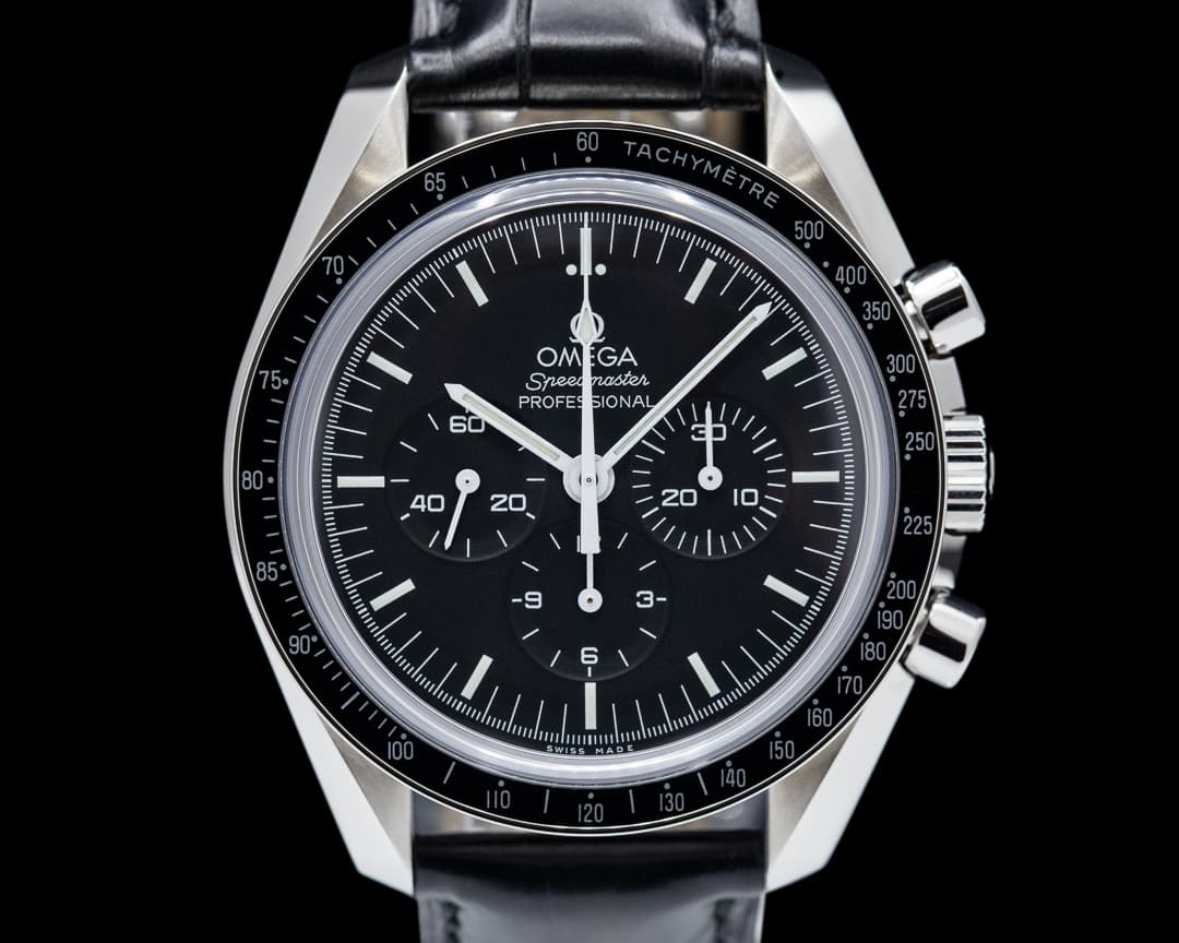 Omega Speedmaster Moonwatch Sapphire Sandwich SS