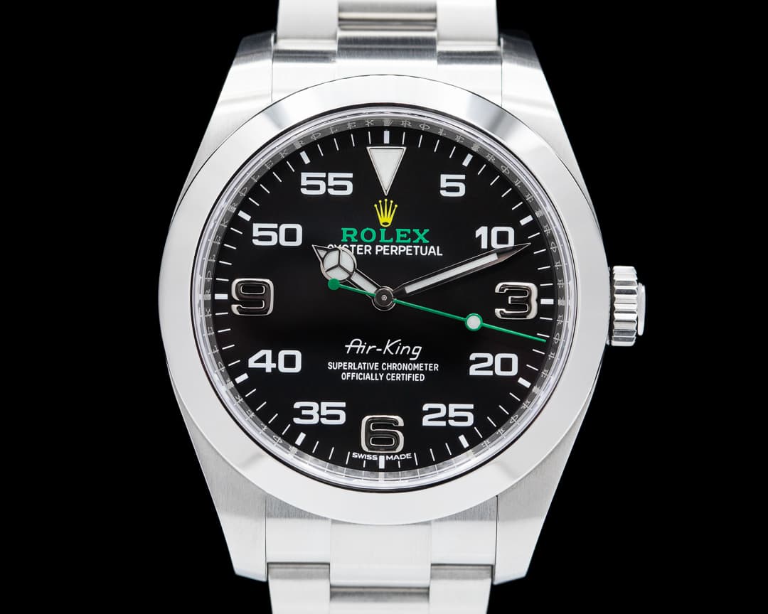 Rolex Air King 116900 Black Dial SS