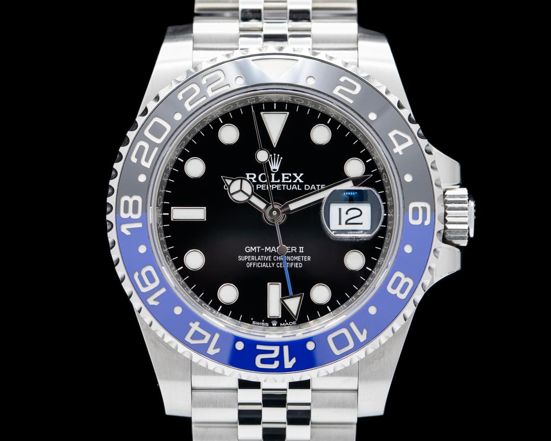 Rolex GMT Master II 126710 Ceramic "Batman" SS 