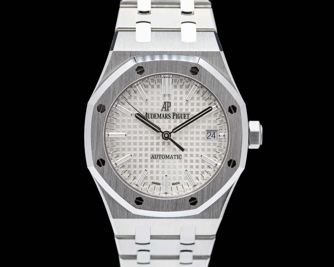 Audemars Piguet Royal Oak 15450ST White Dial SS 37MM 