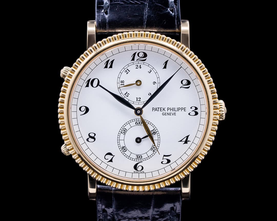 Patek Philippe Travel Time 5034J 18K Yellow Gold 
