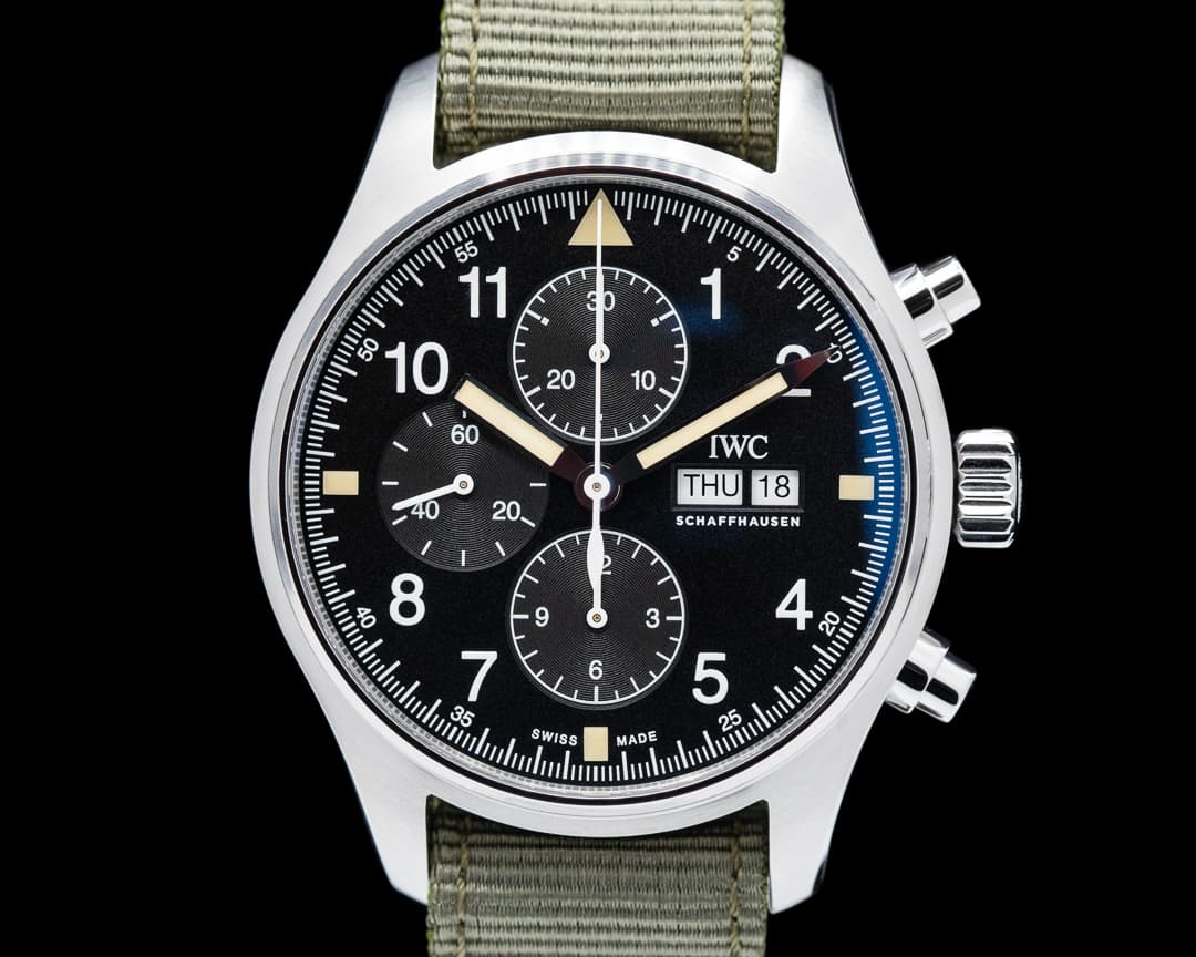 IWC Flieger Pilot's Watch Chronograph SS 2022  