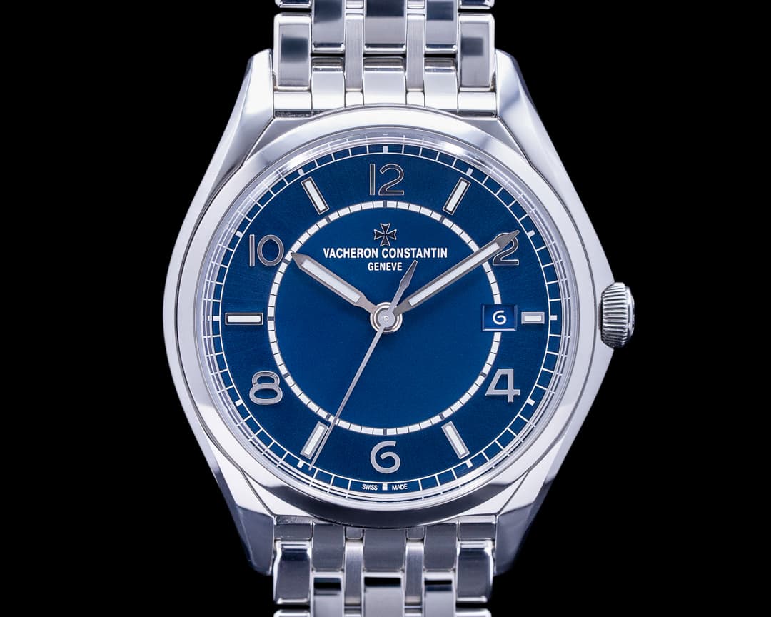 Vacheron Constantin Fiftysix Self Winding SS Blue Dial SS Bracelet