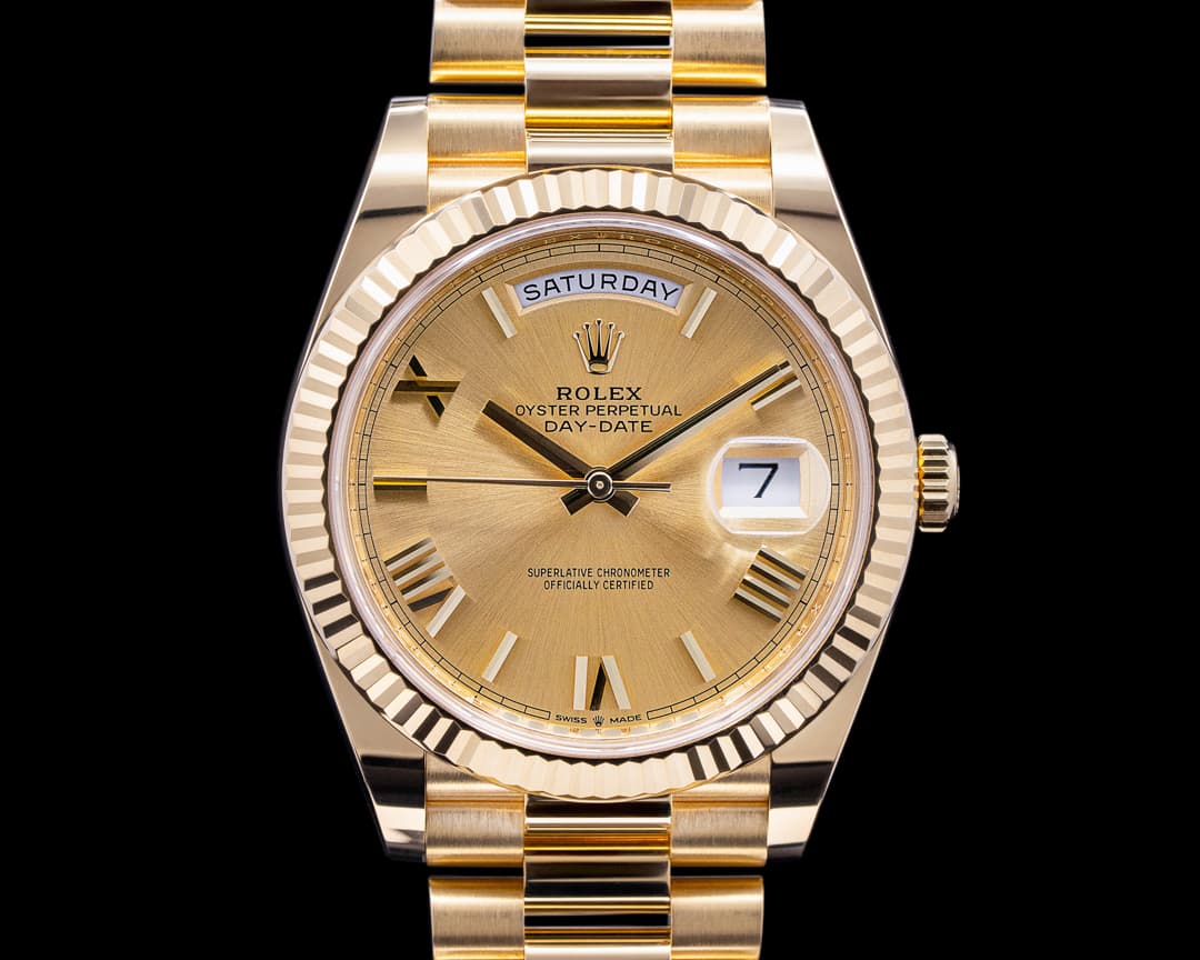 Rolex Day Date 228238 Presidential 40mm Yellow Gold Roman