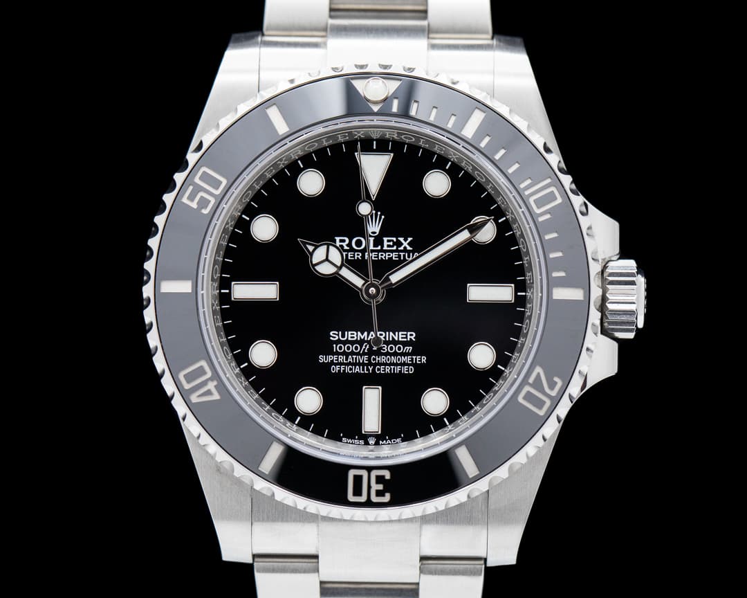Rolex Submariner 124060 No Date Ceramic Bezel 41MM 