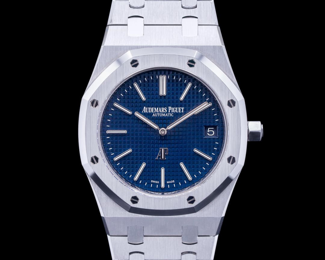 Audemars Piguet Royal Oak Extra Thin Blue Dial SS 15202ST AP SERVICED 
