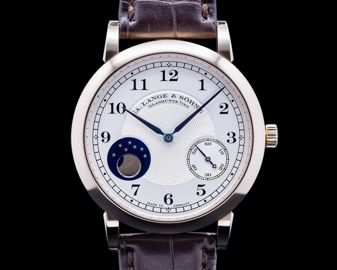 A. Lange and Sohne 1815 Moonphase Honey Gold Hommage to FA Lange