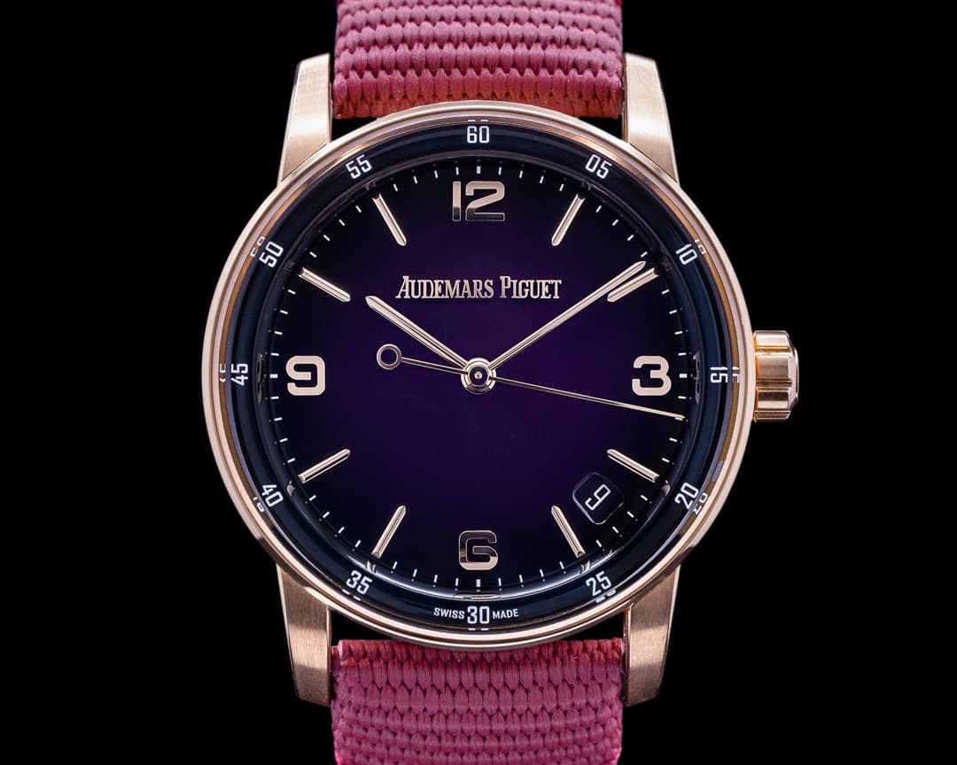 Audemars Piguet Code 11:59 Automatic 18k Rose Gold / Smoked Purple Dial