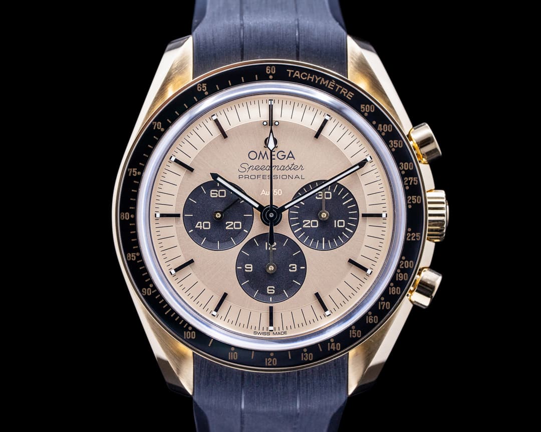 Omega Speedmaster Moonwatch Professional Moonshine Gold UNWORN