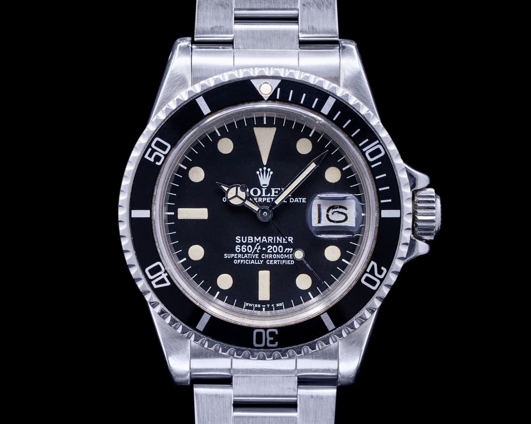 Rolex Submariner 1680 SS Matte Dial Circa 1978