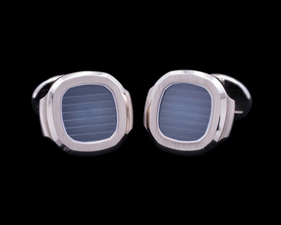 Patek Philippe Patek Nautilus Cuff Links 18k White Gold