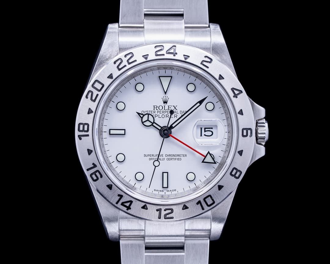 Rolex Explorer II 16570 White Polar 
