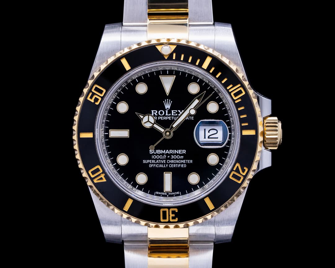 Rolex Submariner 116613LN Ceramic Black Dial 18K / SS 2020 DISCONTINUED