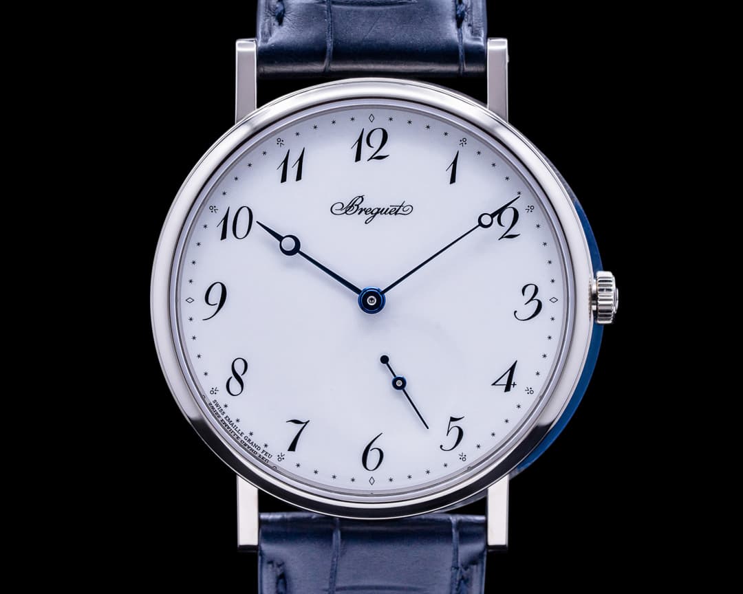 Breguet Classique Automatic Enamel Dial 18K White Gold UNWORN