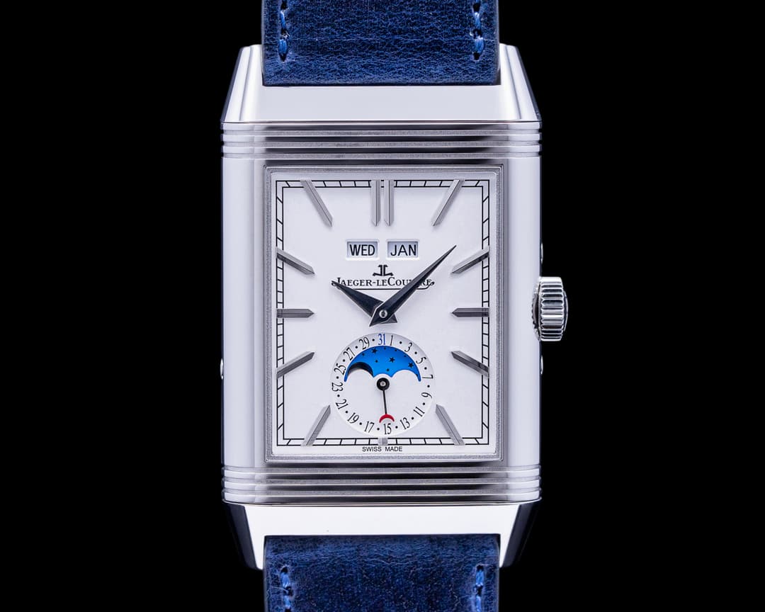 Jaeger LeCoultre Reverso Tribute Calendar Stainless Steel