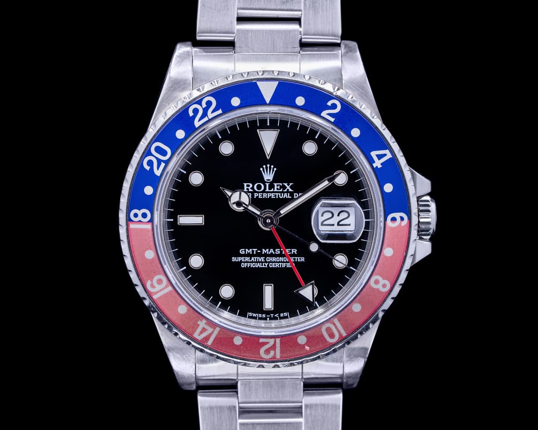 Rolex 16700 GMT Master Red / Blue Pepsi Bezel 