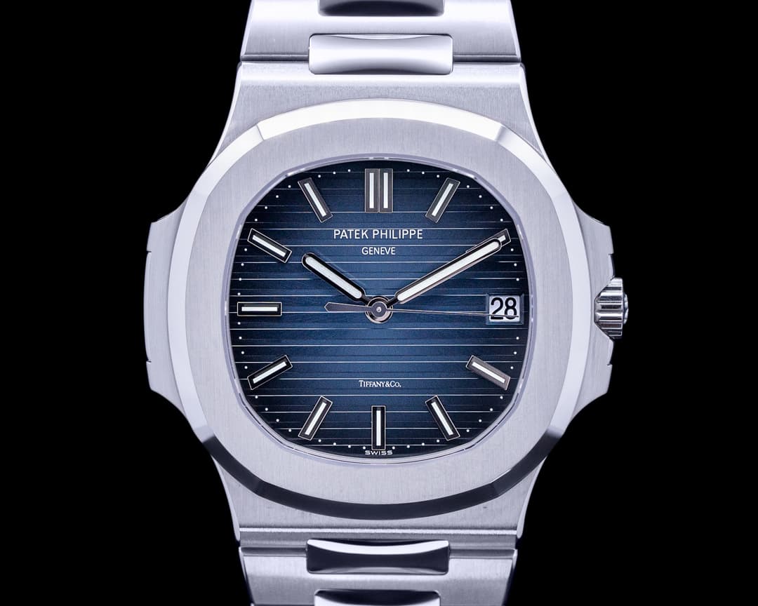 Patek Philippe Jumbo Nautilus 5711 "TIFFANY & CO" Blue Dial FULL SET 