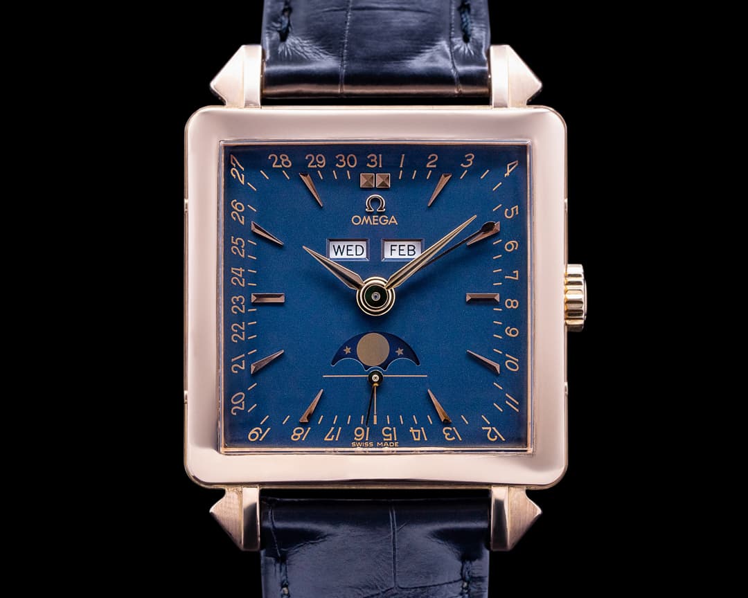 Omega Museum Collection Re-Edition 1951 Cosmic Watch Rose Gold