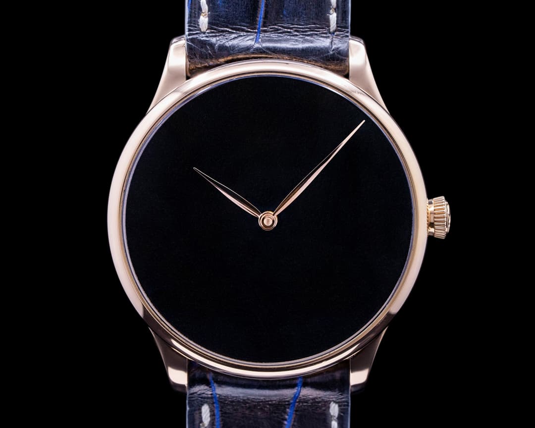 H. Moser and Cie. Venturer VANTABLACK Dial 18k Rose Gold/Rose Gold Buckle