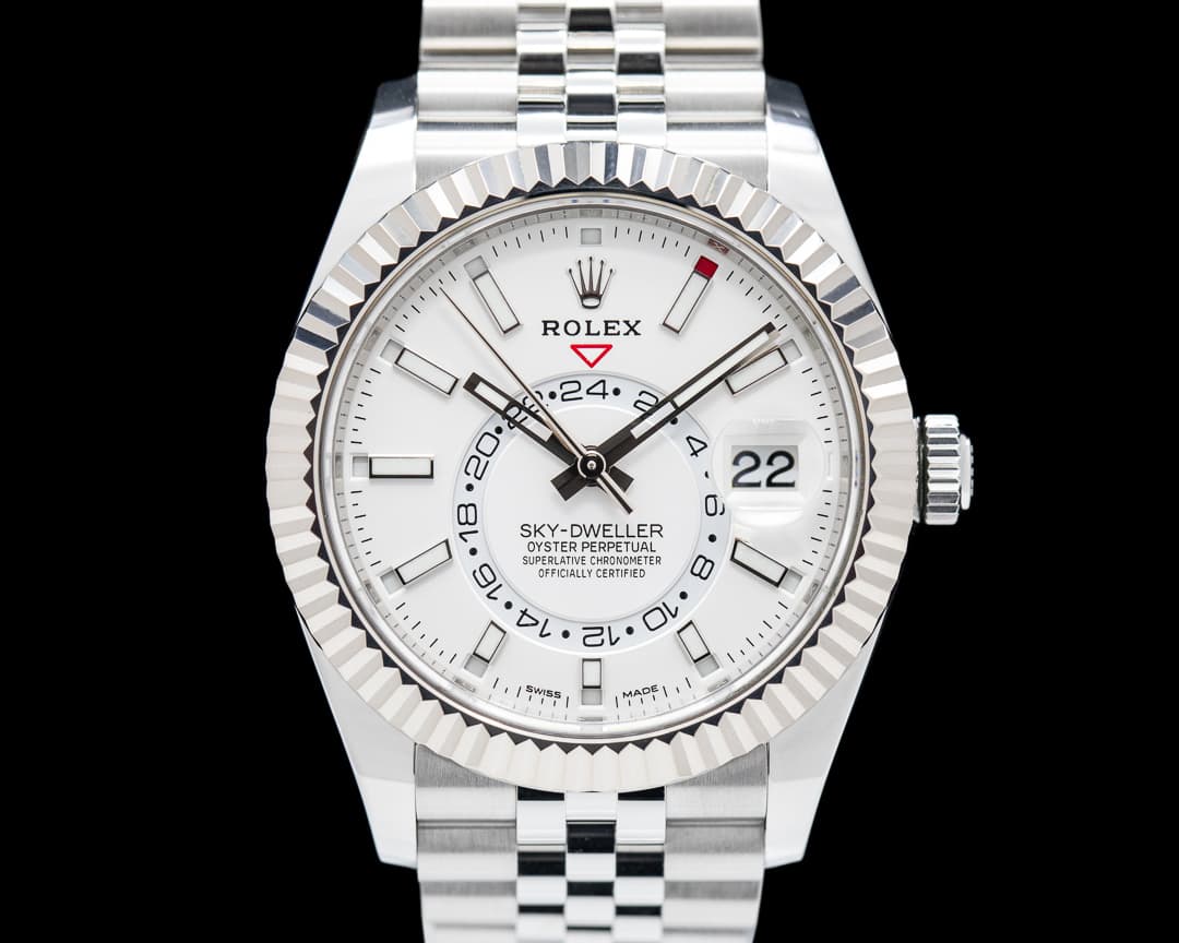 Rolex Sky Dweller 326934 Steel White Dial SS 2021