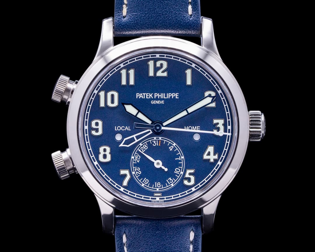 Patek Philippe Mid Size 7234G Calatrava Pilot Travel Time 2022