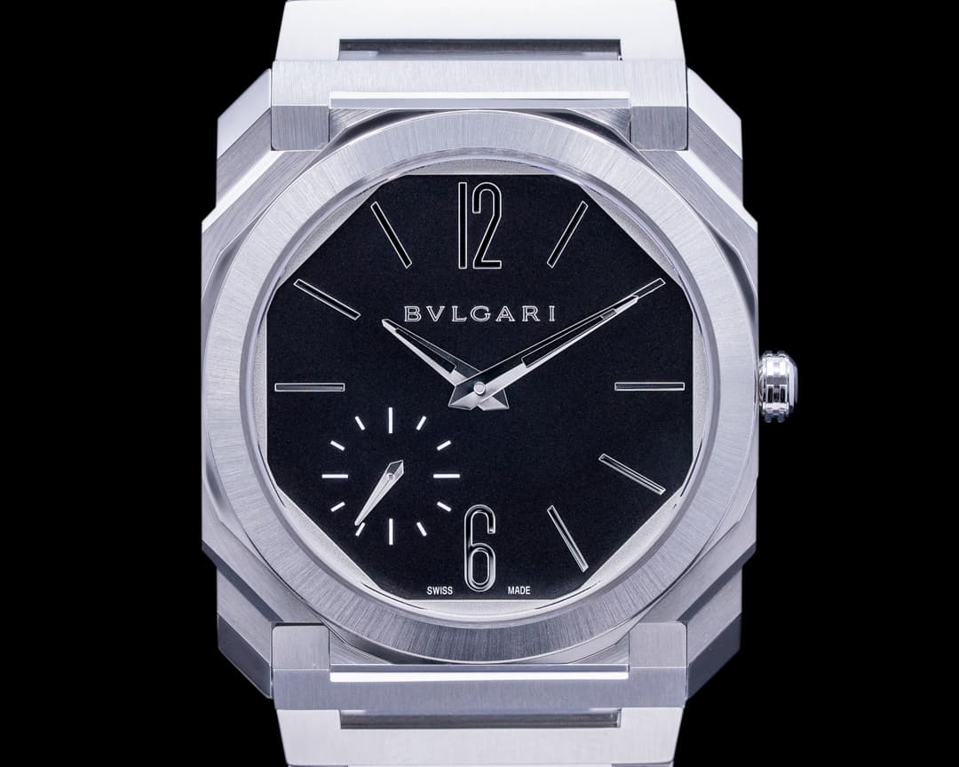Bulgari Octo Finissimo Extra Thin SS Black Dail 40MM