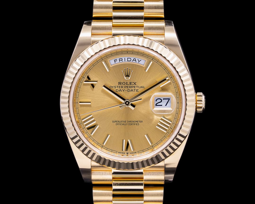 Rolex Day Date 228238 Presidential 40mm Yellow Gold Romans
