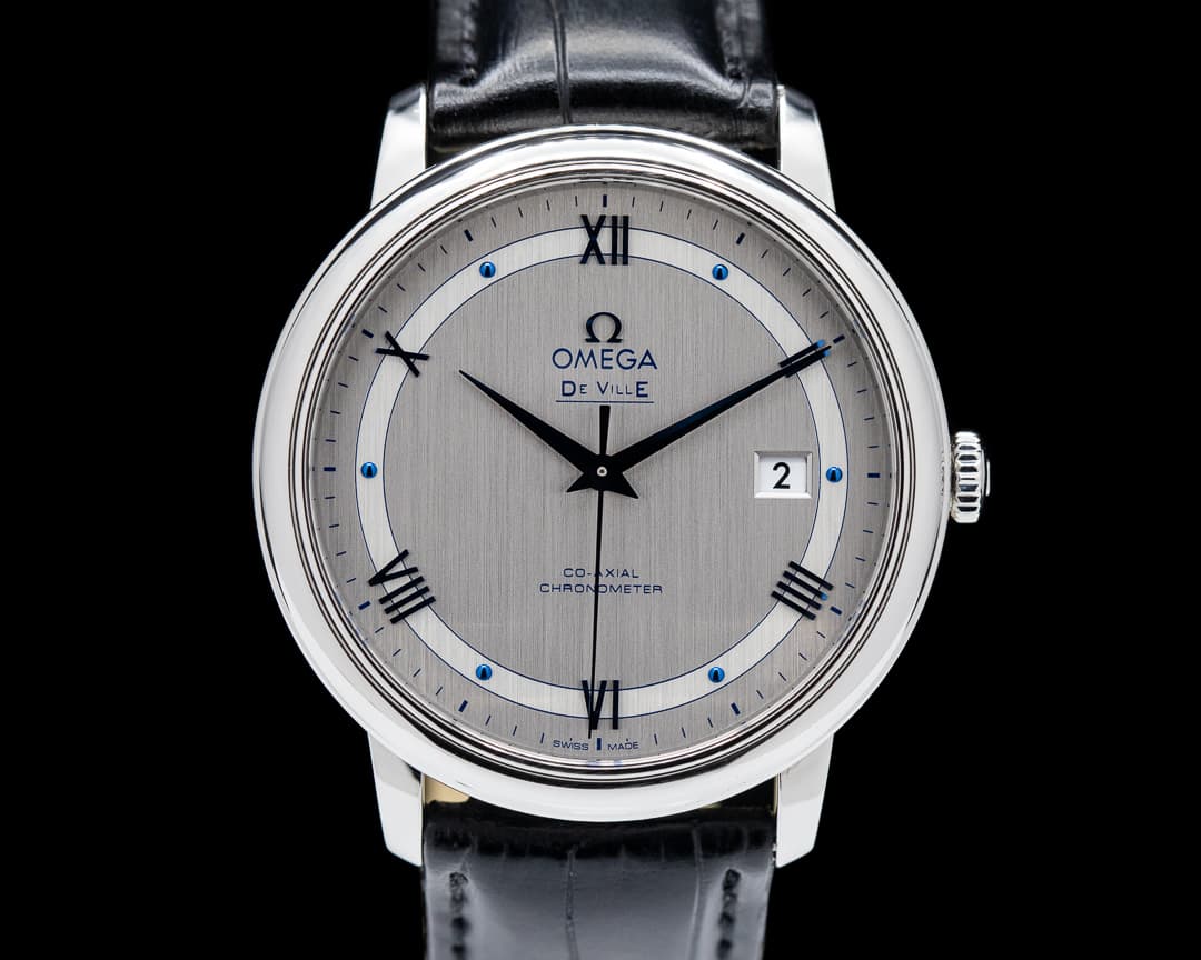 Omega DeVille Prestige steel
Silver dial 