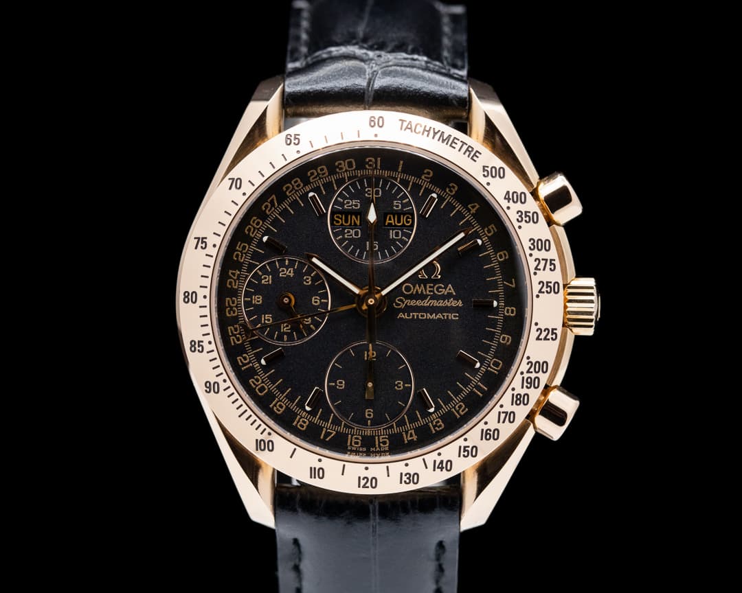 Omega Speedmaster Day-Date 18k Rose Gold / 18K 