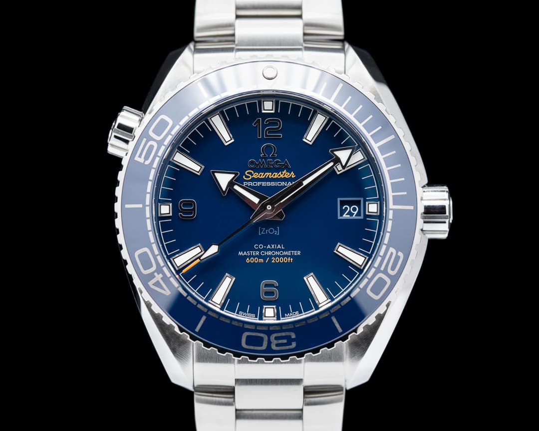 Omega Seamaster Planet Ocean Good Planet 600M Co-Axial Blue Dial 