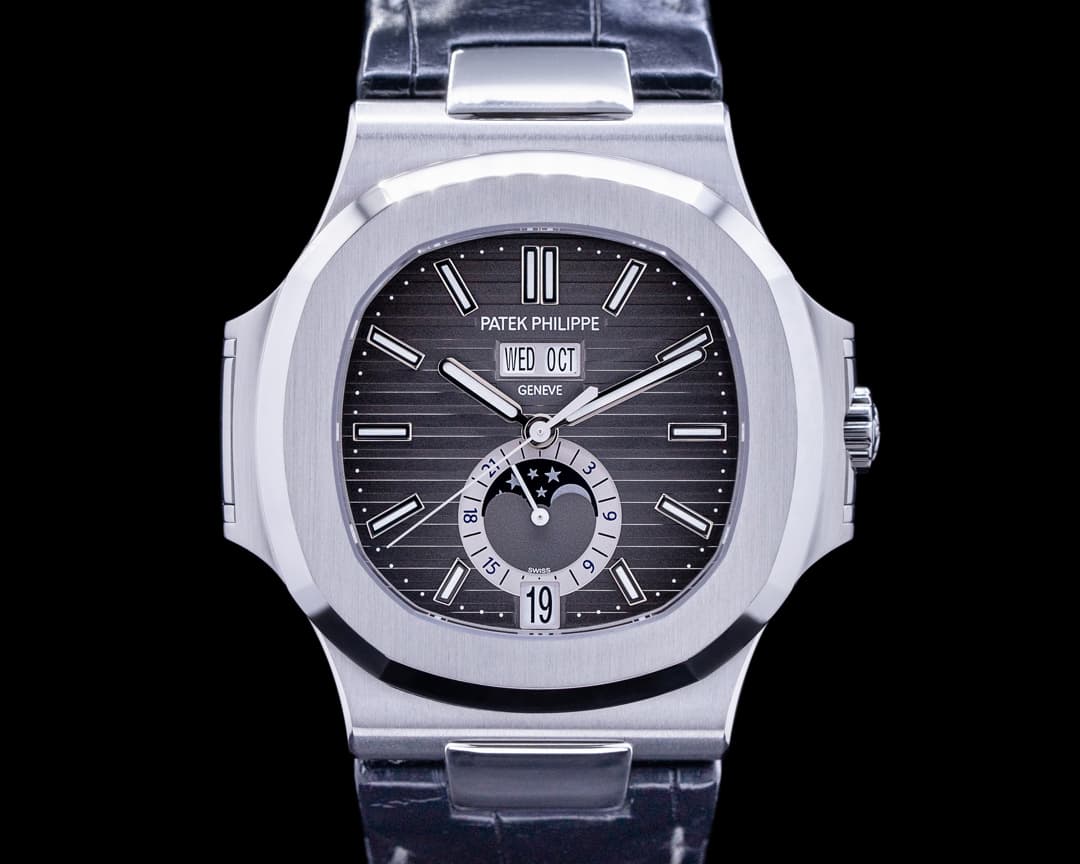 Patek Philippe Nautilus Annual Calendar 5726 Moon SS Grey Dial 2020