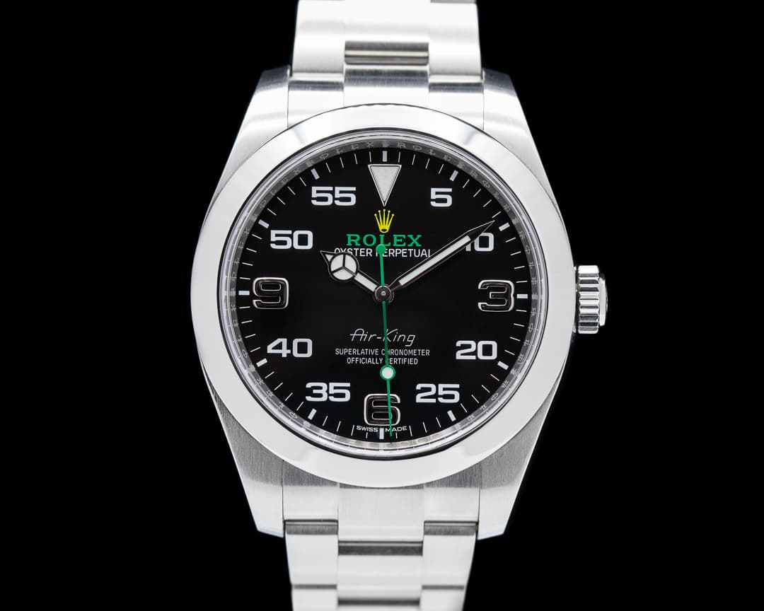 Rolex Air King 116900 Black Dial SS