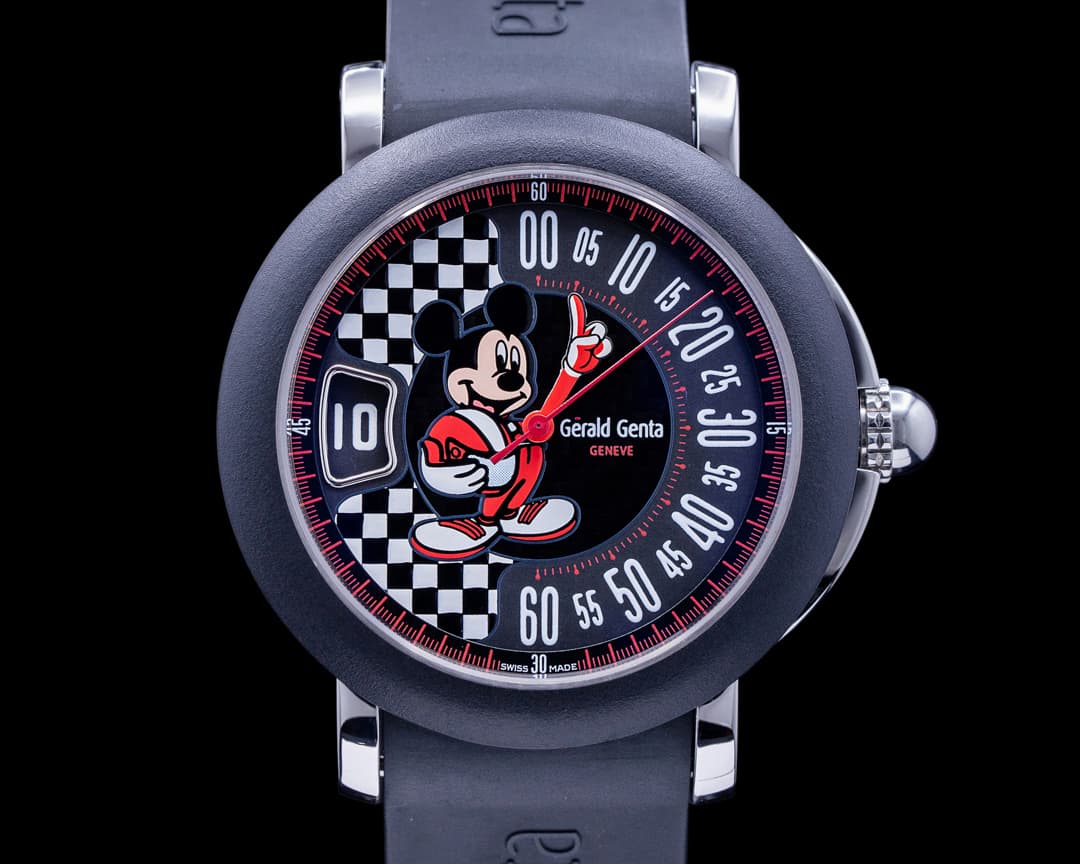 Gerald Genta Fantasy G Retro Mickey Mouse/ SS /Rubber Bezel
