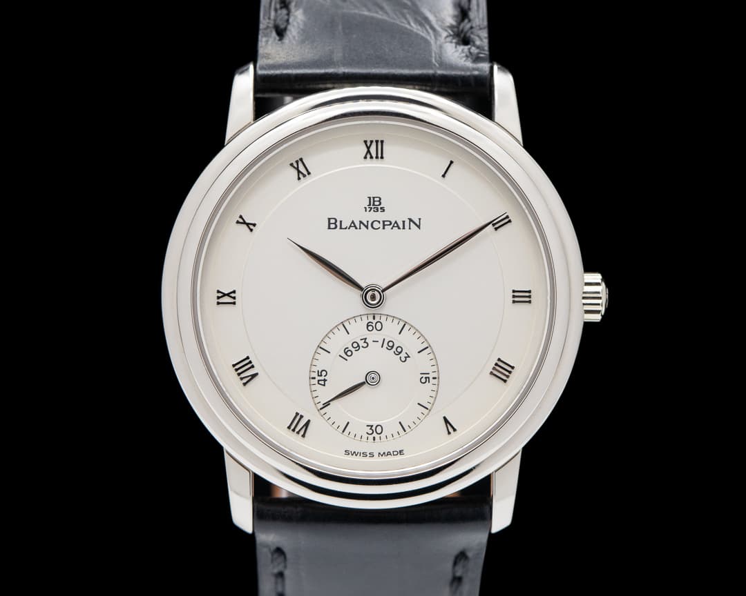 Blancpain Villeret Jubilee 1693 - 1993 White Gold Limited Edition