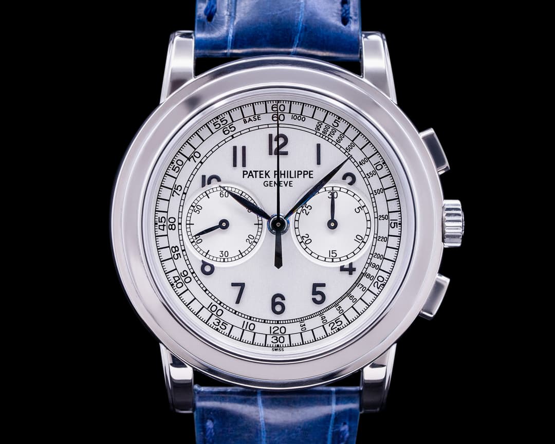 Patek Philippe 5070G White Gold Chronograph FULL SET